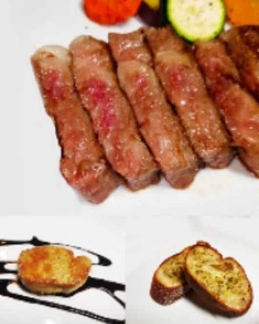 黑毛和牛沙朗牛排套餐